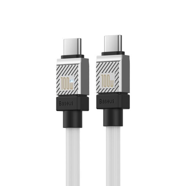 Baseus cable CoolPlay USB-C - USB-C 2m 100W white