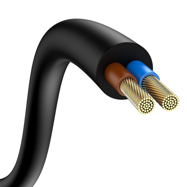 Baseus wall charger GaN3 Pro PD 65W 2x USB-C 2x USB black + USB-C - USB-C cable