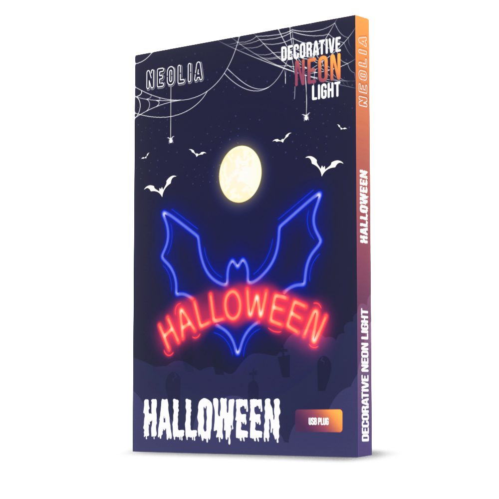 342682_oryg Neon PLEXI LED HALLOWEEN blue red NNE17 Neolia