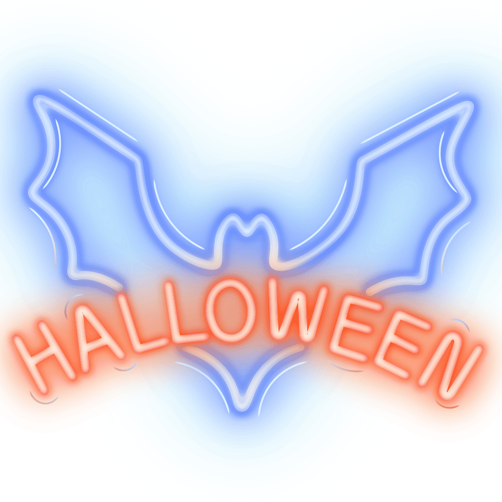 342700_oryg Neon PLEXI LED HALLOWEEN blue red NNE17 Neolia