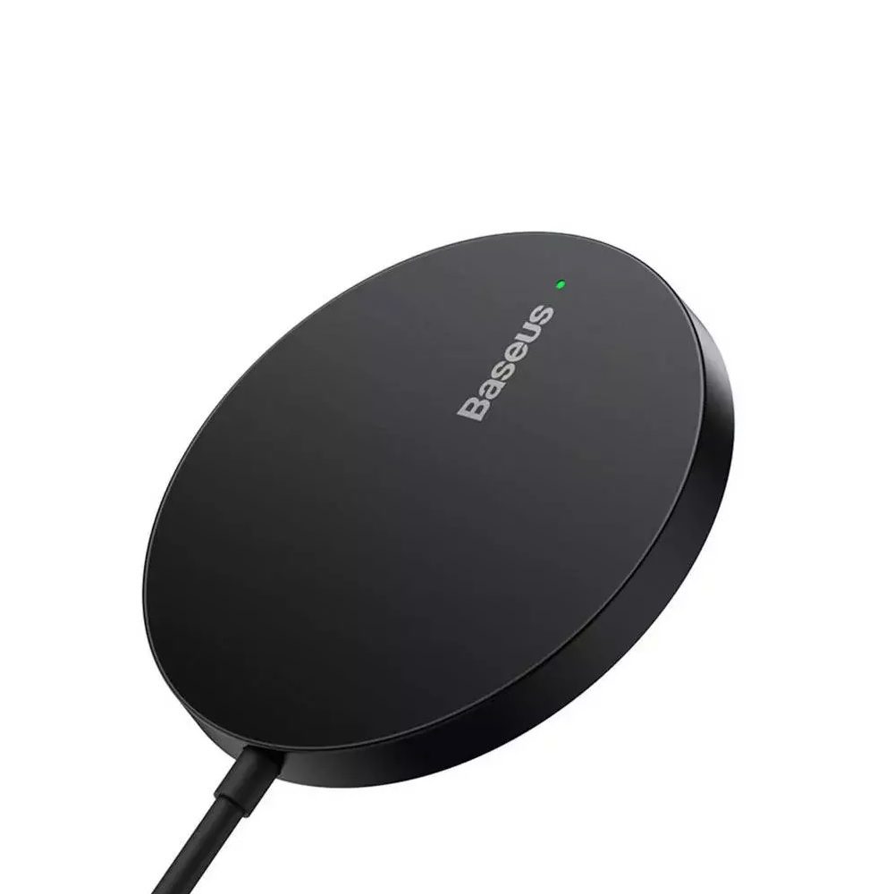 343885_oryg Baseus wireless charger Simple Mini 3 15W black magnetic