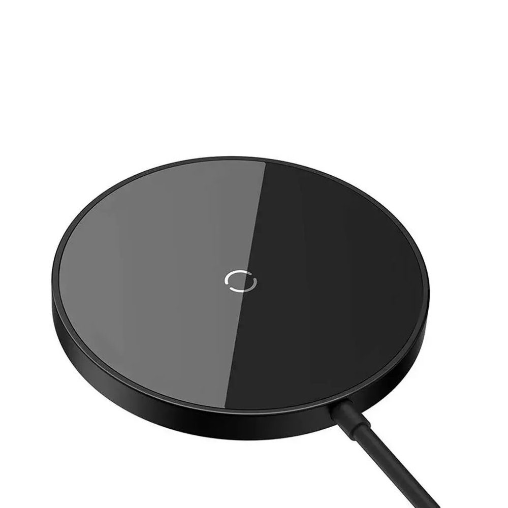 343886_oryg Baseus wireless charger Simple Mini 3 15W black magnetic