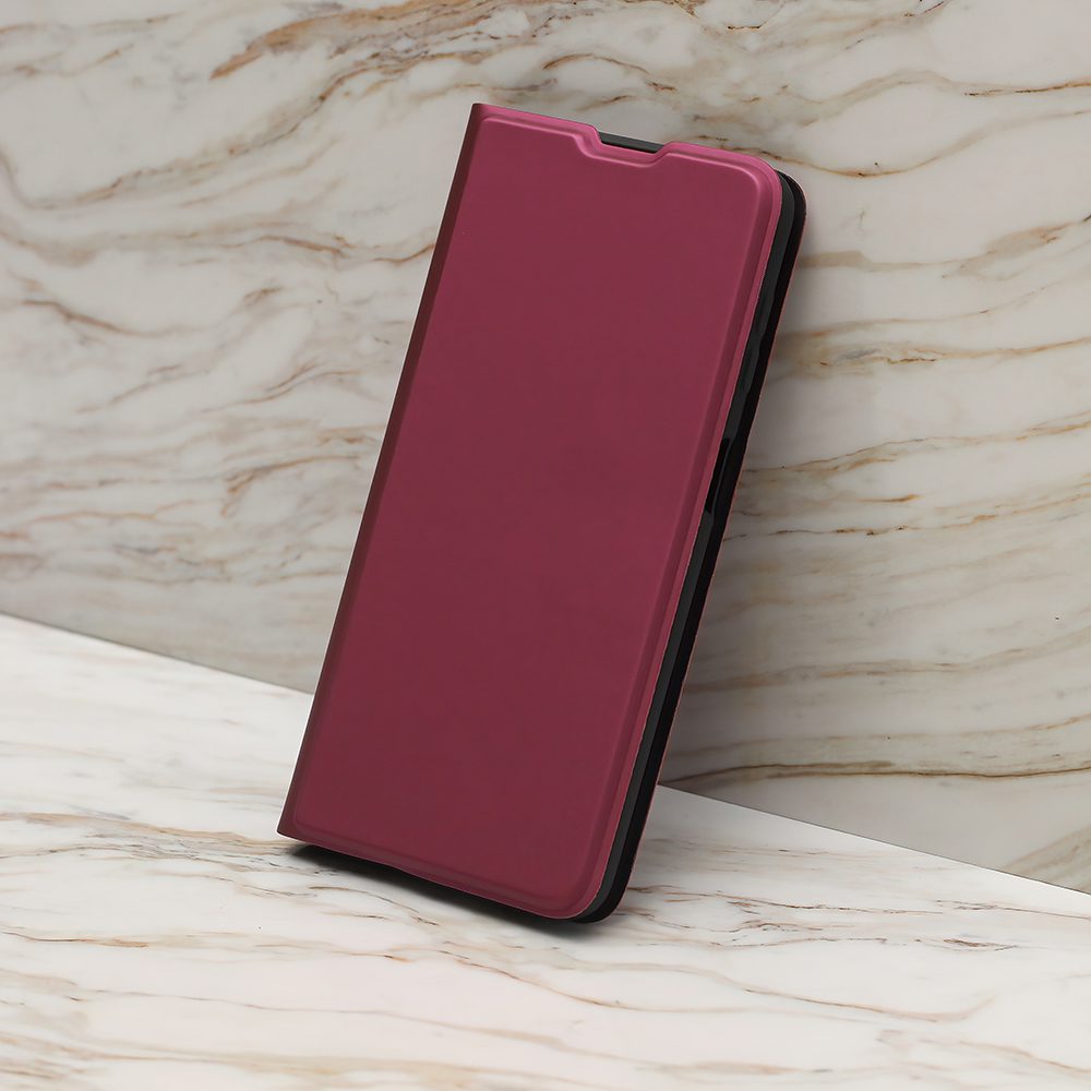 343935_oryg Smart Soft case for Xiaomi Redmi 13C 4G / Poco C65 burgundy