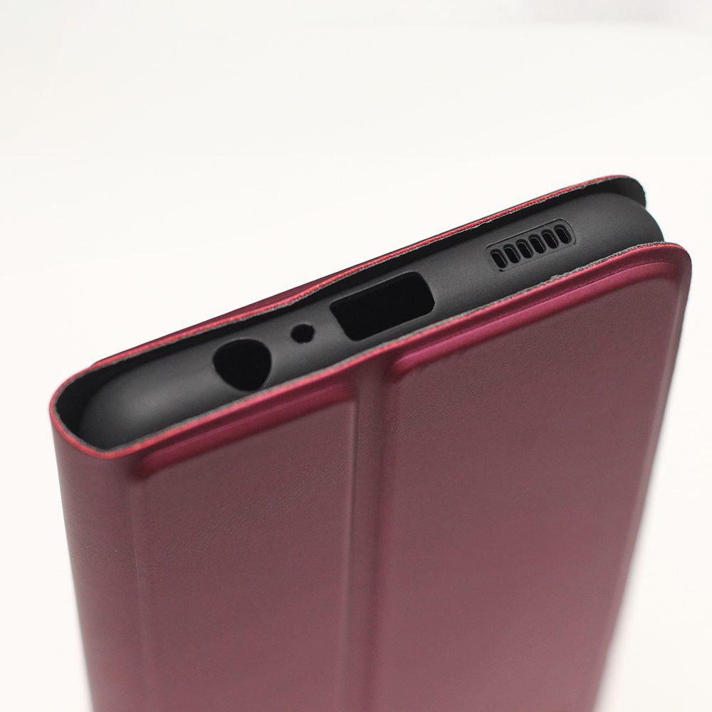 343941_oryg Smart Soft case for Xiaomi Redmi 13C 4G / Poco C65 burgundy