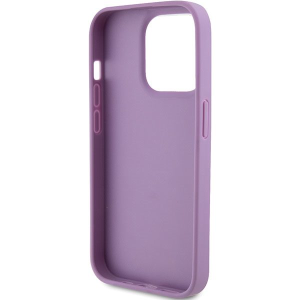 345763_oryg Guess case for iPhone 15 Pro 6,1" GUHCP15LP4EPMU light purple HC PU Quilted 4G Classic