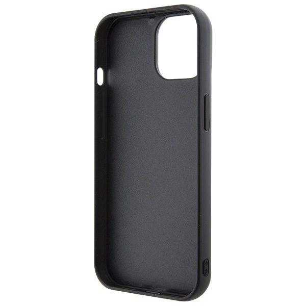 Karl Lagerfeld case for iPhone 15 6,1" KLHCP15S3DMKRLK black HC 3D Multi Logo