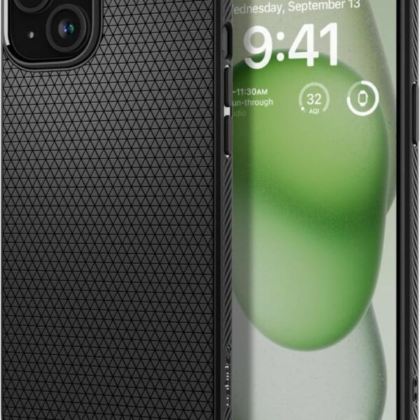 346771_oryg Spigen Liquid Air case for iPhone 15 Plus 6,7" matte black