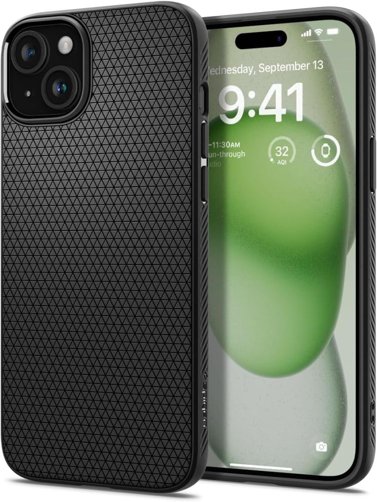 346771_oryg Spigen Liquid Air case for iPhone 15 Plus 6,7" matte black