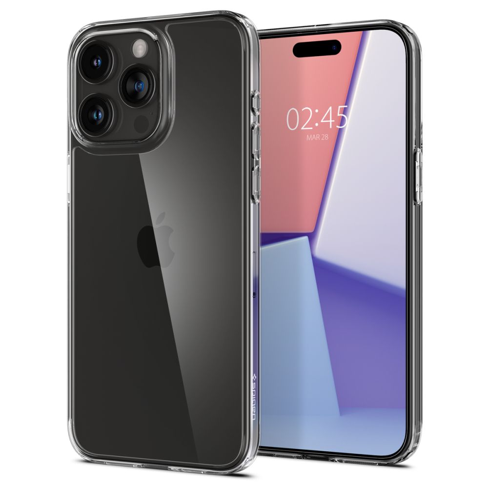346896_oryg Spigen Airskin Hybrid case for iPhone 15 Pro 6,1" crystal clear