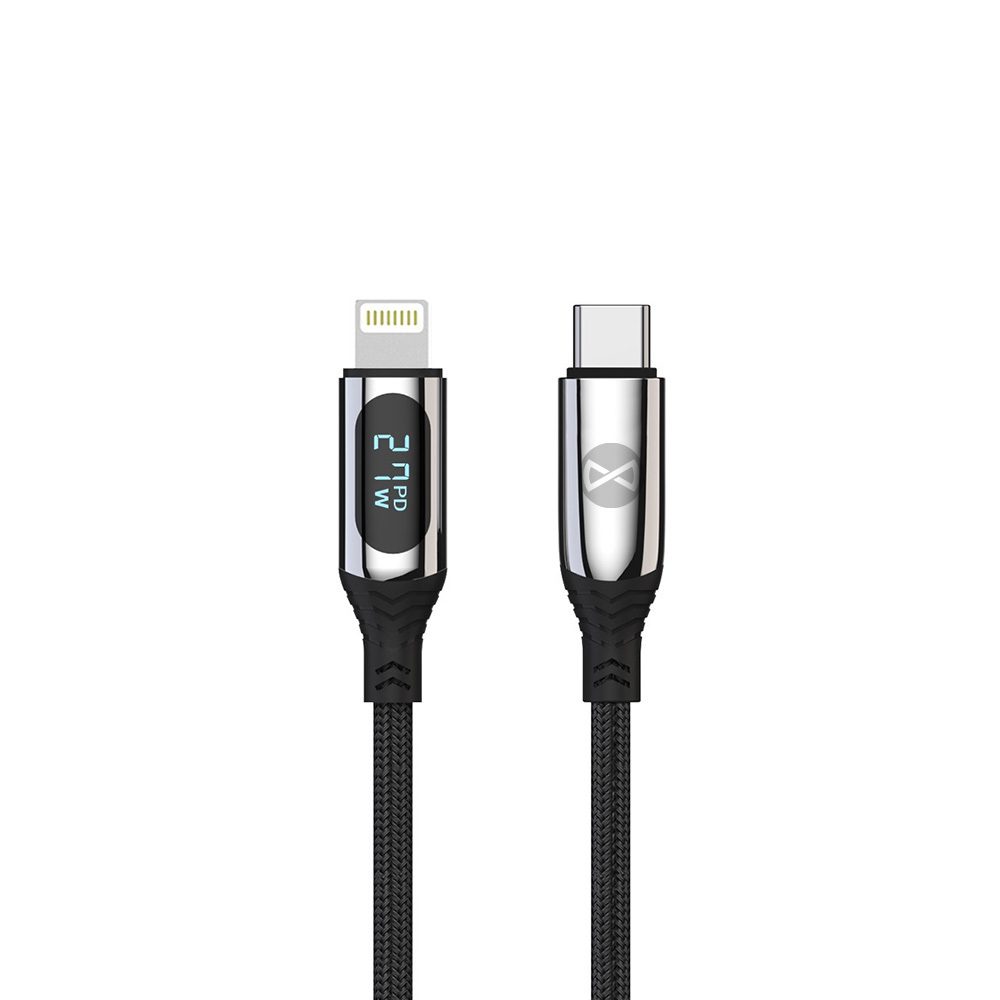 348000_oryg Forever LCD cable USB-C - Lightning 1,0 m 27W black