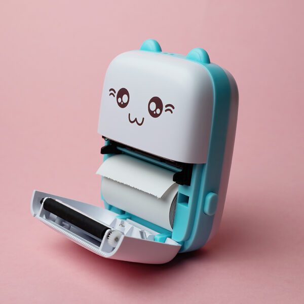 Maxlife BT thermal printer MXTP-100 blue