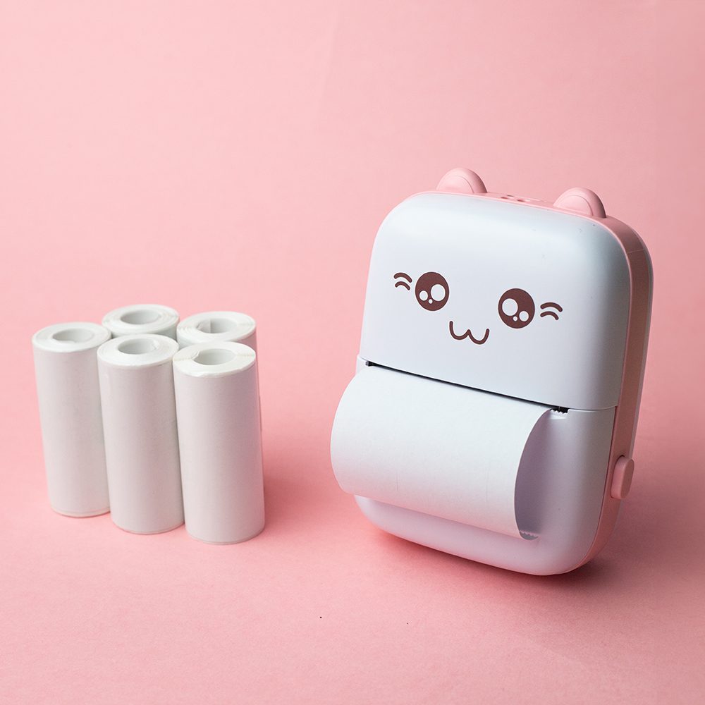 Maxlife BT thermal printer MXTP-100 pink