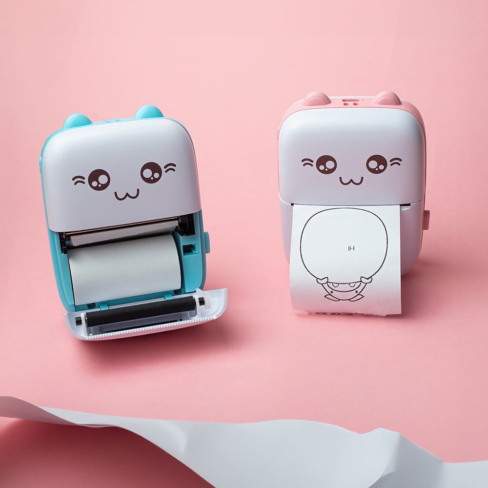 Maxlife BT thermal printer MXTP-100 pink