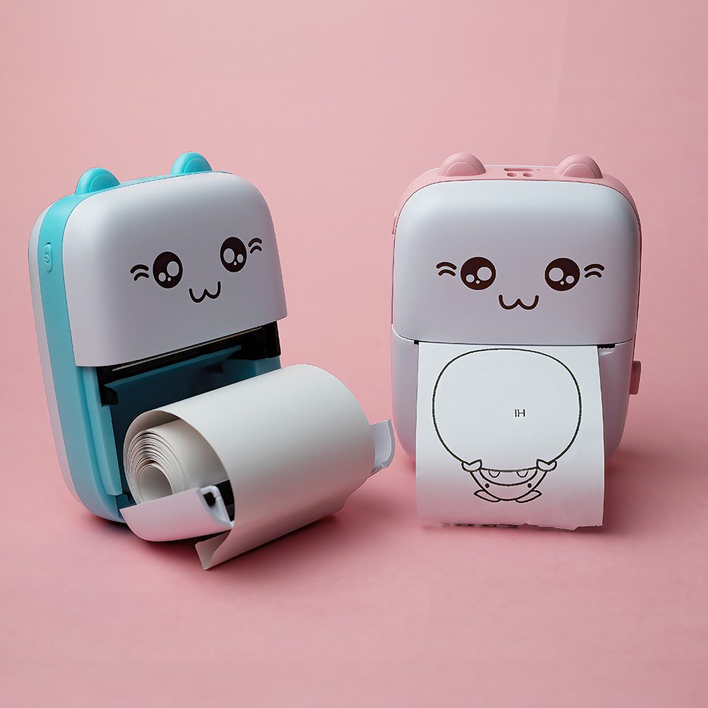 Maxlife BT thermal printer MXTP-100 pink