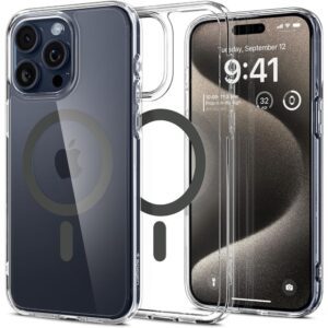350084_oryg Spigen Ultra Hybrid Magsafe case for iPhone 15 Pro Max 6,7" graphite