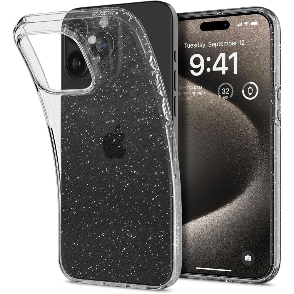 350263_oryg Spigen Liquid Crystal case for iPhone 15 Pro Max 6,7" glitter crystal