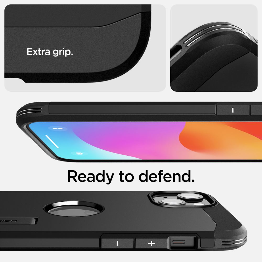 350295_oryg Spigen Tough Armor Mag Magsafe case for iPhone 15 6,1" black