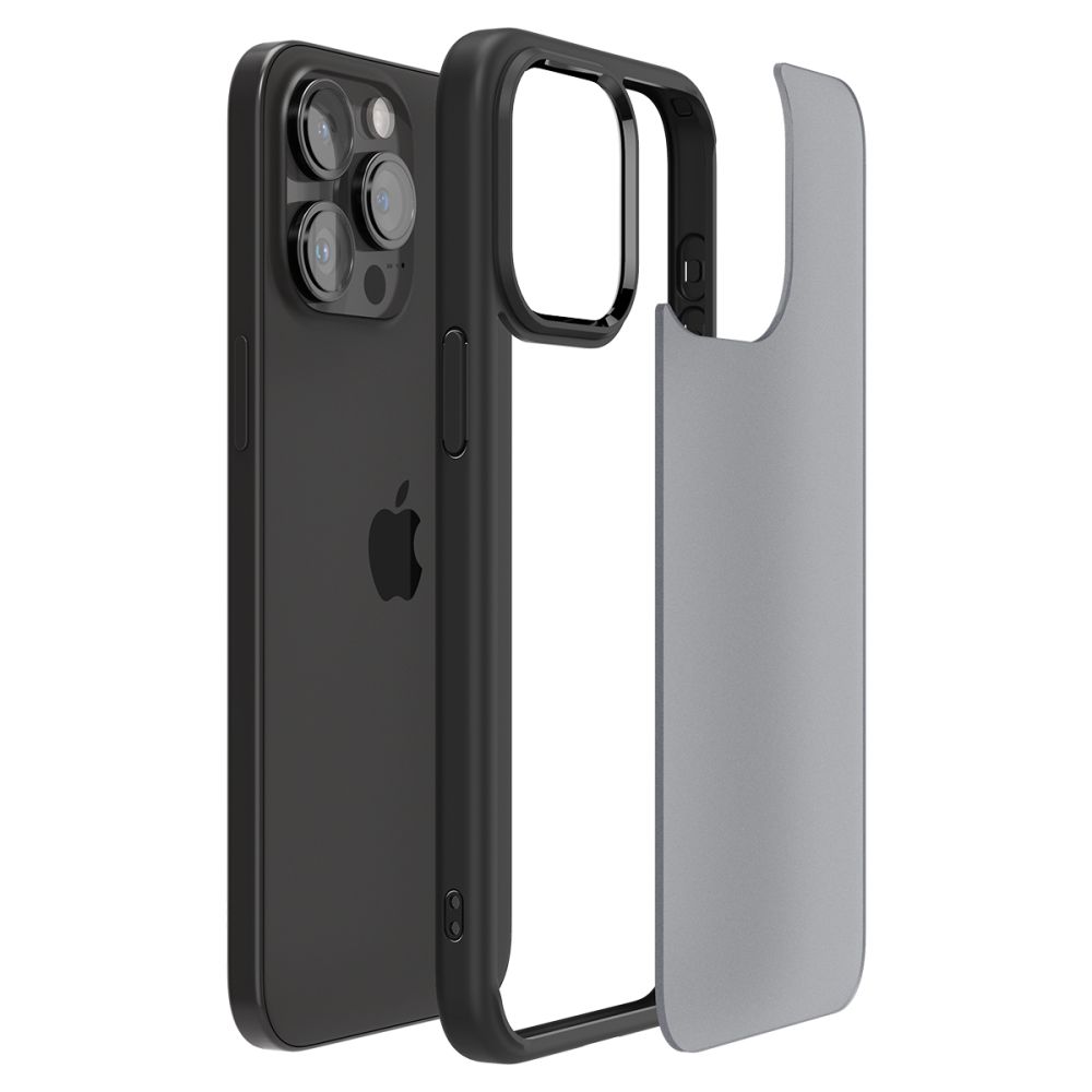 350338_oryg Spigen Ultra Hybrid case for iPhone 15 Pro 6,1" frost black