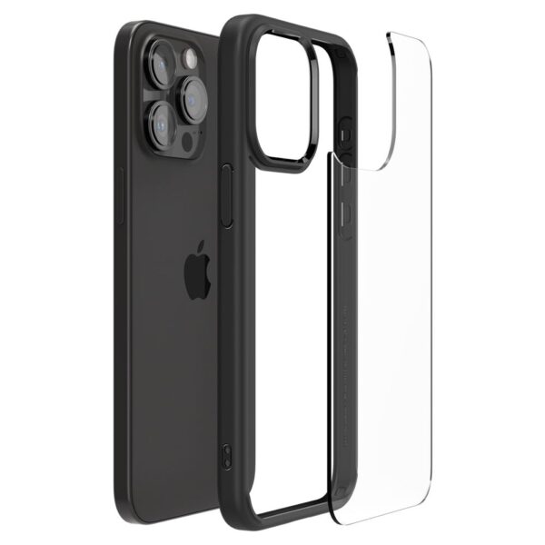 350370_oryg Spigen Ultra Hybrid case for iPhone 15 Pro 6,1" matte black
