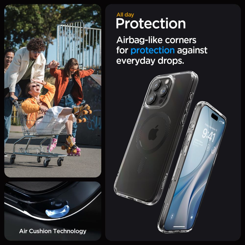 350437_oryg Spigen Ultra Hybrid Magsafe case for iPhone 15 Pro 6,1" carbon fiber