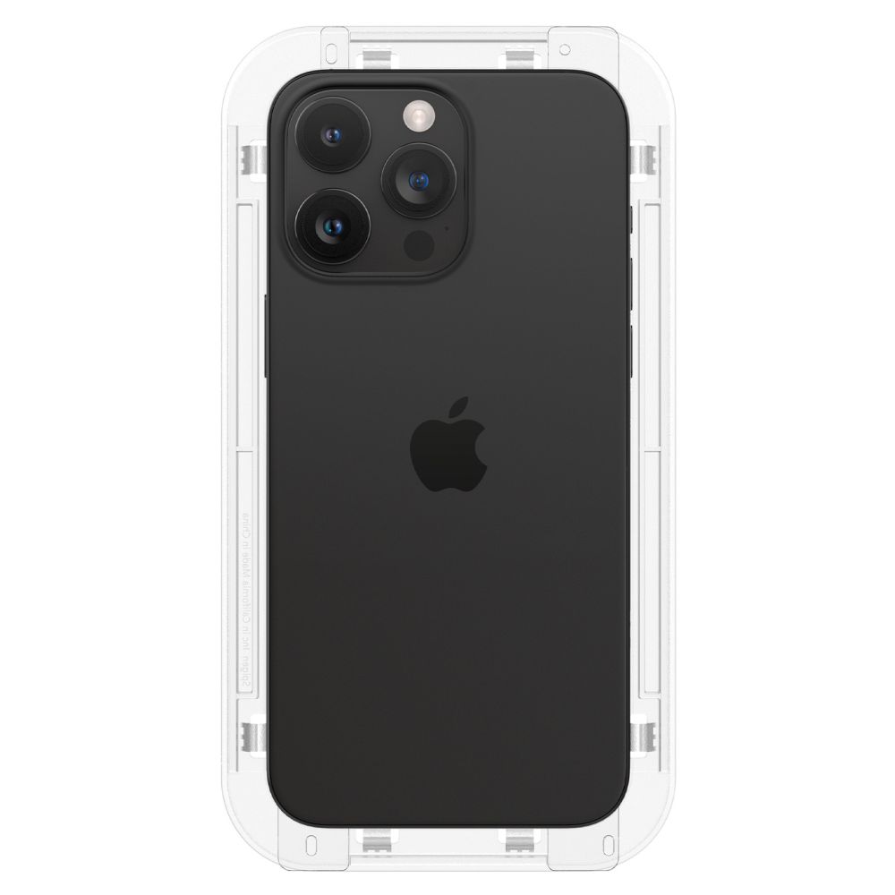 350580_oryg Spigen tempered glass GLAS.TR "EZ FIT" FC 2-PACK for iPhone 15 Pro Max 6,7" black