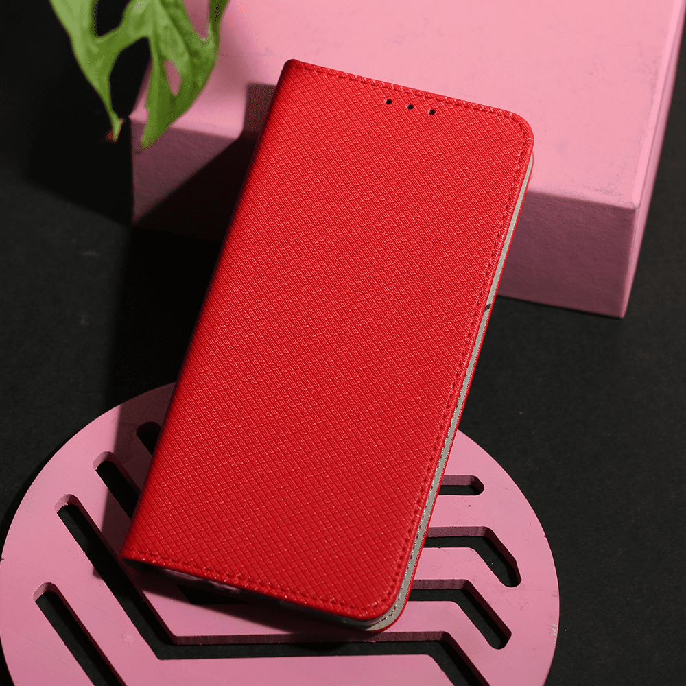 351088_oryg Etui Smart Magnet do Samsung Galaxy A06 4G / A06 5G red