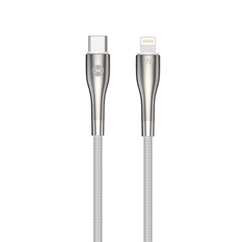 352270_oryg Forever Sleek cable USB-C - Lightning 1,0 m 27W white