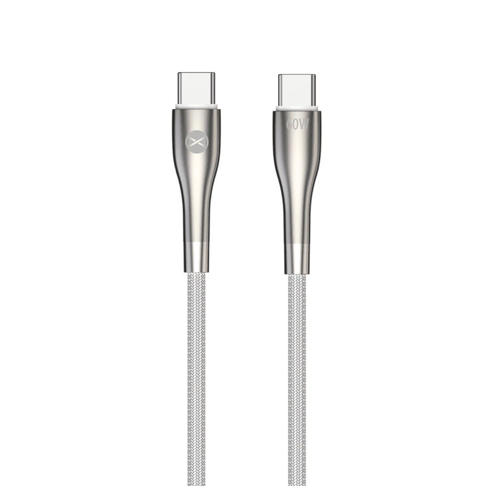 352273_oryg Forever Sleek cable USB-C - USB-C 1,0 m 60W white