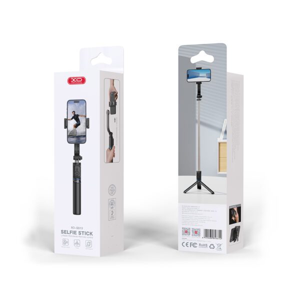 352857_oryg XO selfie stick Bluetooth tripod SS13 black 106cm