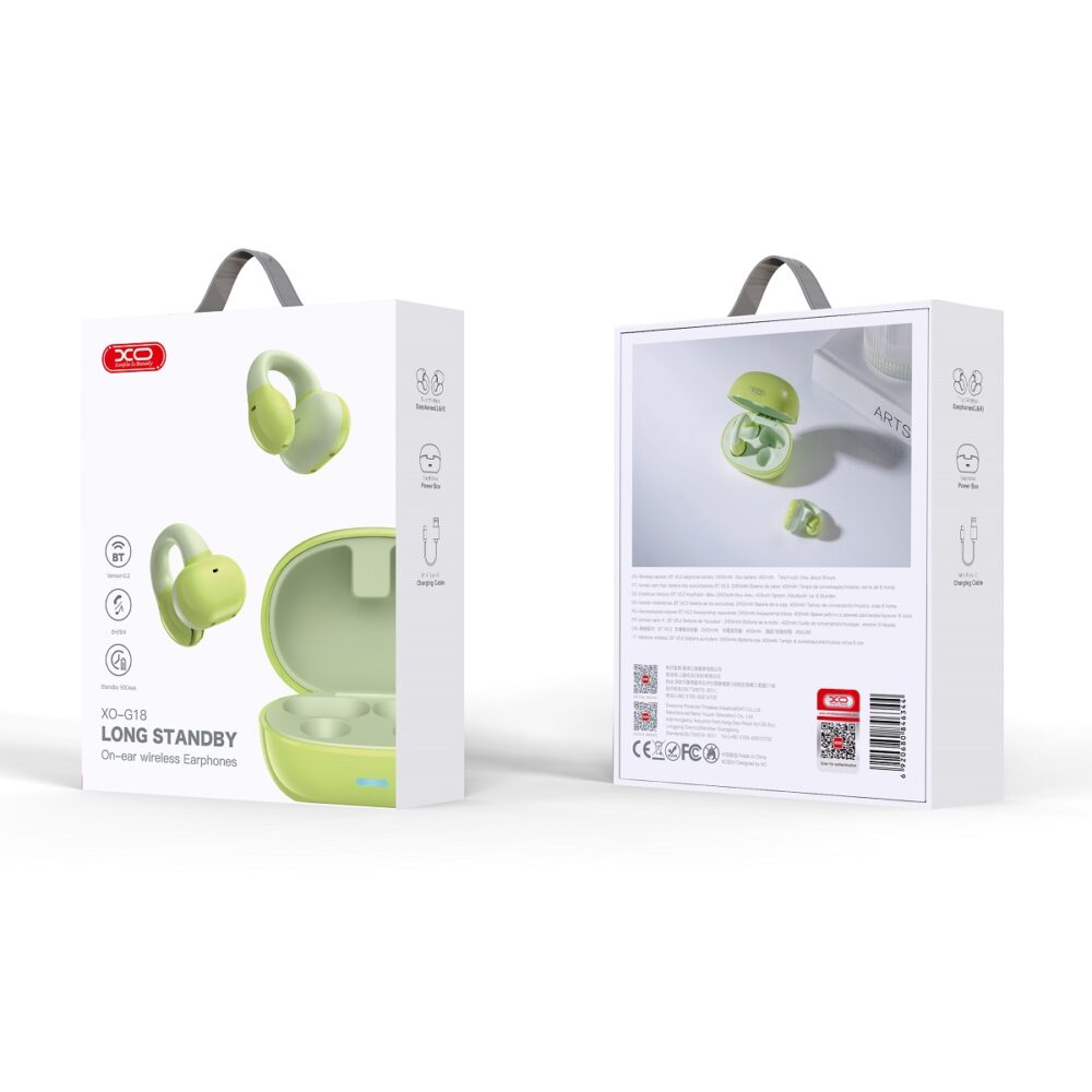 353605_oryg XO Bluetooth earphones G18 OWS green