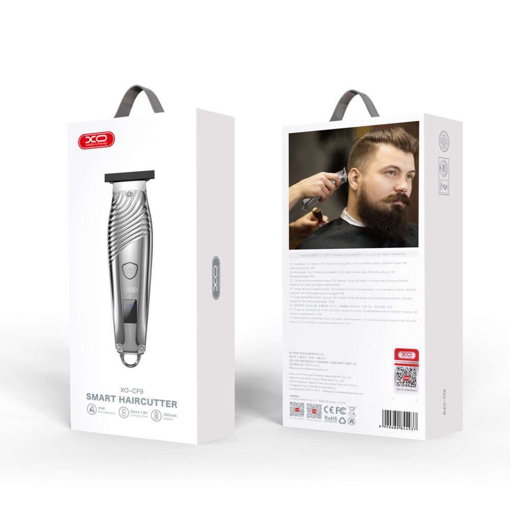 353663_oryg XO cordless hair clipper CF9 gray