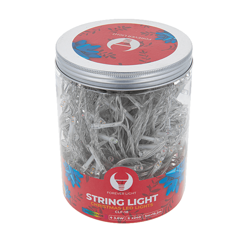 String light 240LED 19,2m multicolor Forever Light