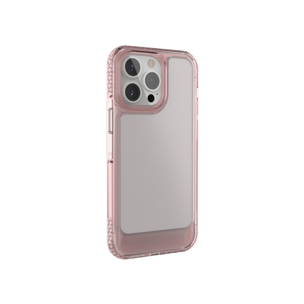 355468_oryg Ugly Rubber UMODEL case for iPhone 15 Pro 6,1" clear pink