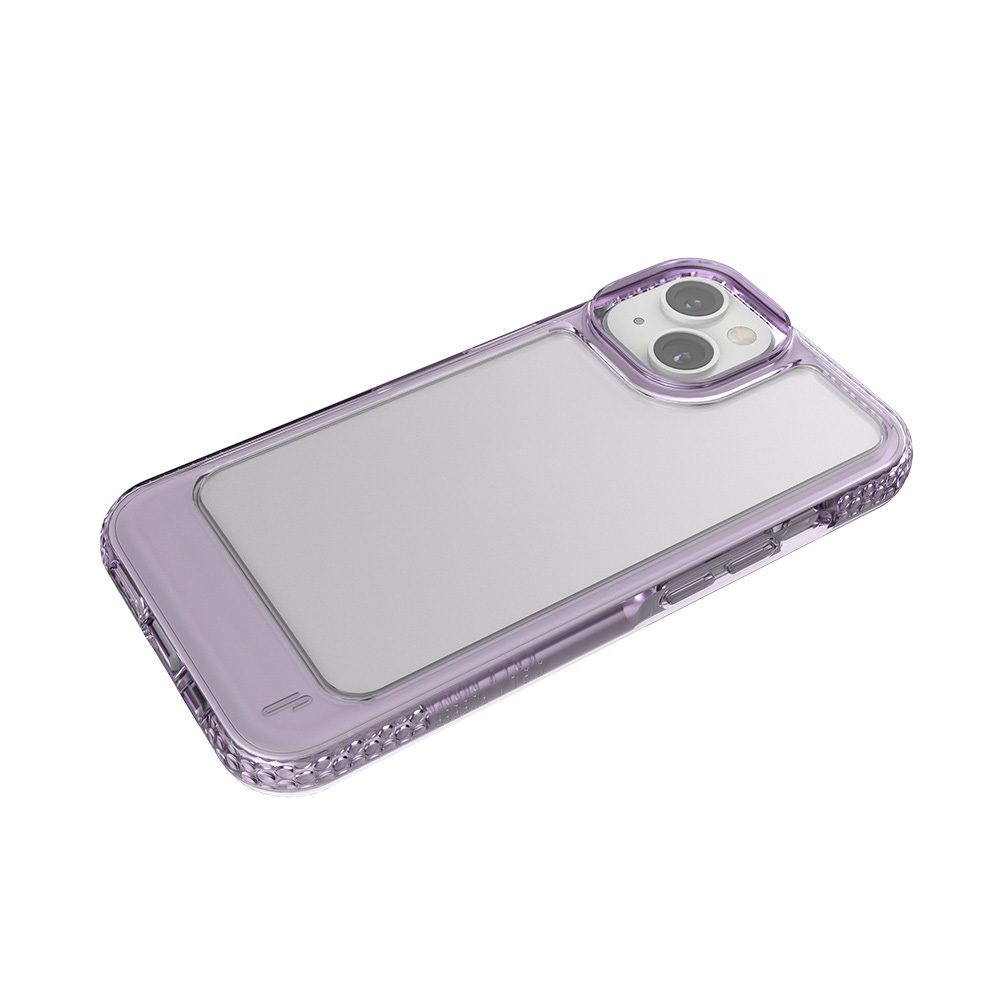 355476_oryg Ugly Rubber UMODEL case for iPhone 15 6,1" clear purple