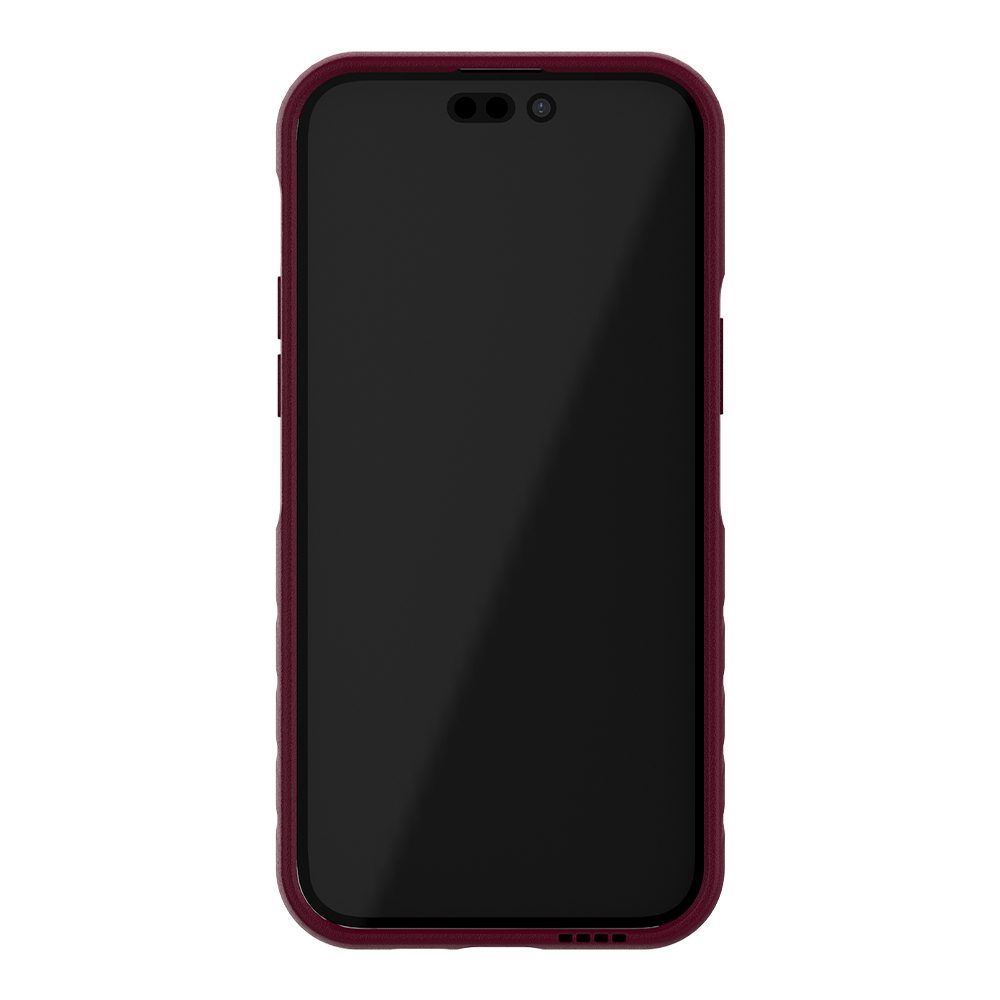355490_oryg Ugly Rubber L case for iPhone 13 Pro 6,1" burgundy