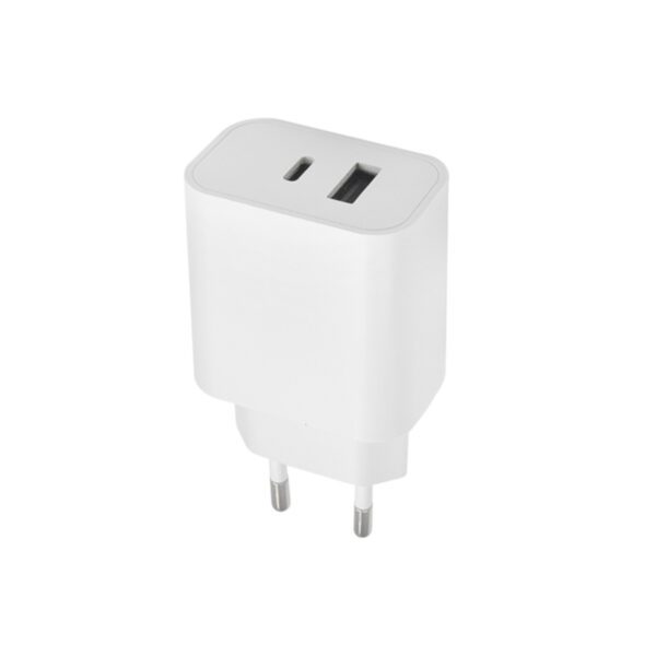 355580_oryg Maxlife MXTC-06 PD QC charger 1x USB-C 1x USB 30W white