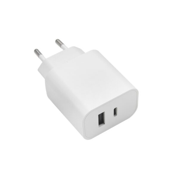 355581_oryg Maxlife MXTC-06 PD QC charger 1x USB-C 1x USB 30W white