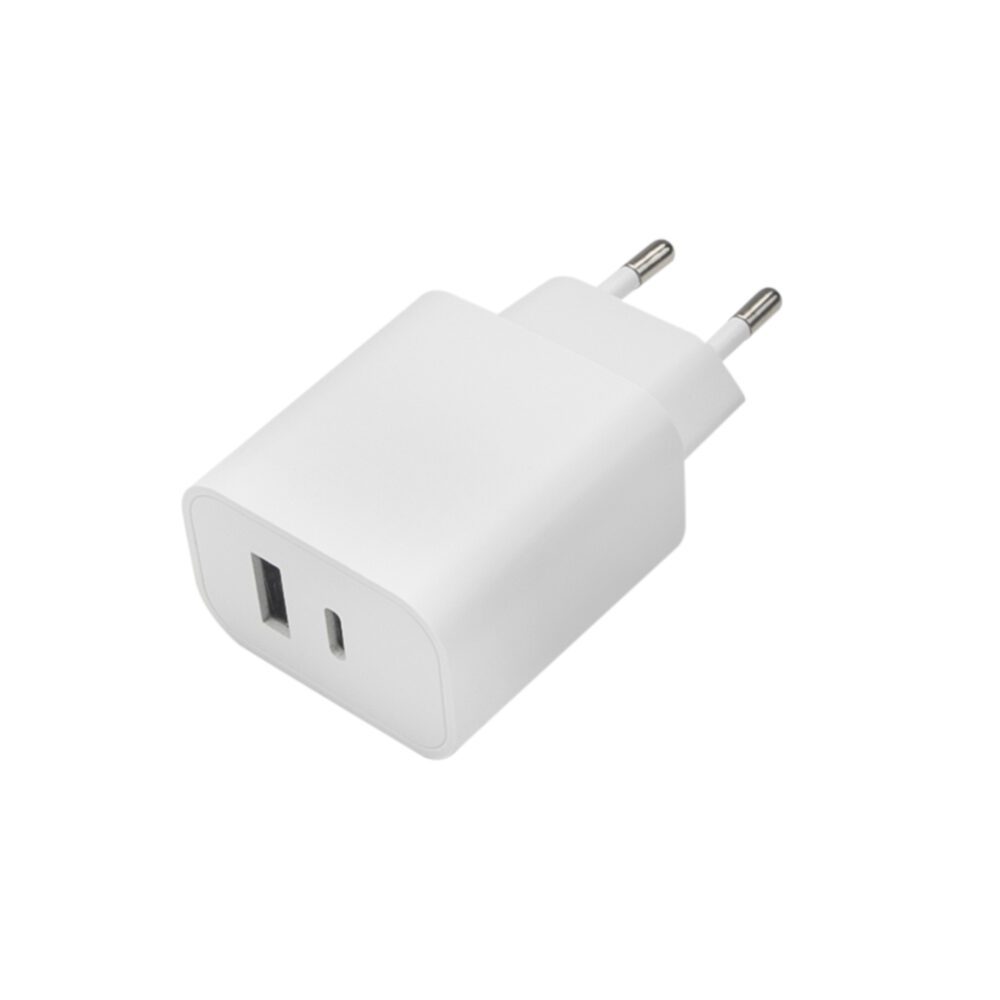 355583_oryg Maxlife MXTC-06 PD QC charger 1x USB-C 1x USB 30W white