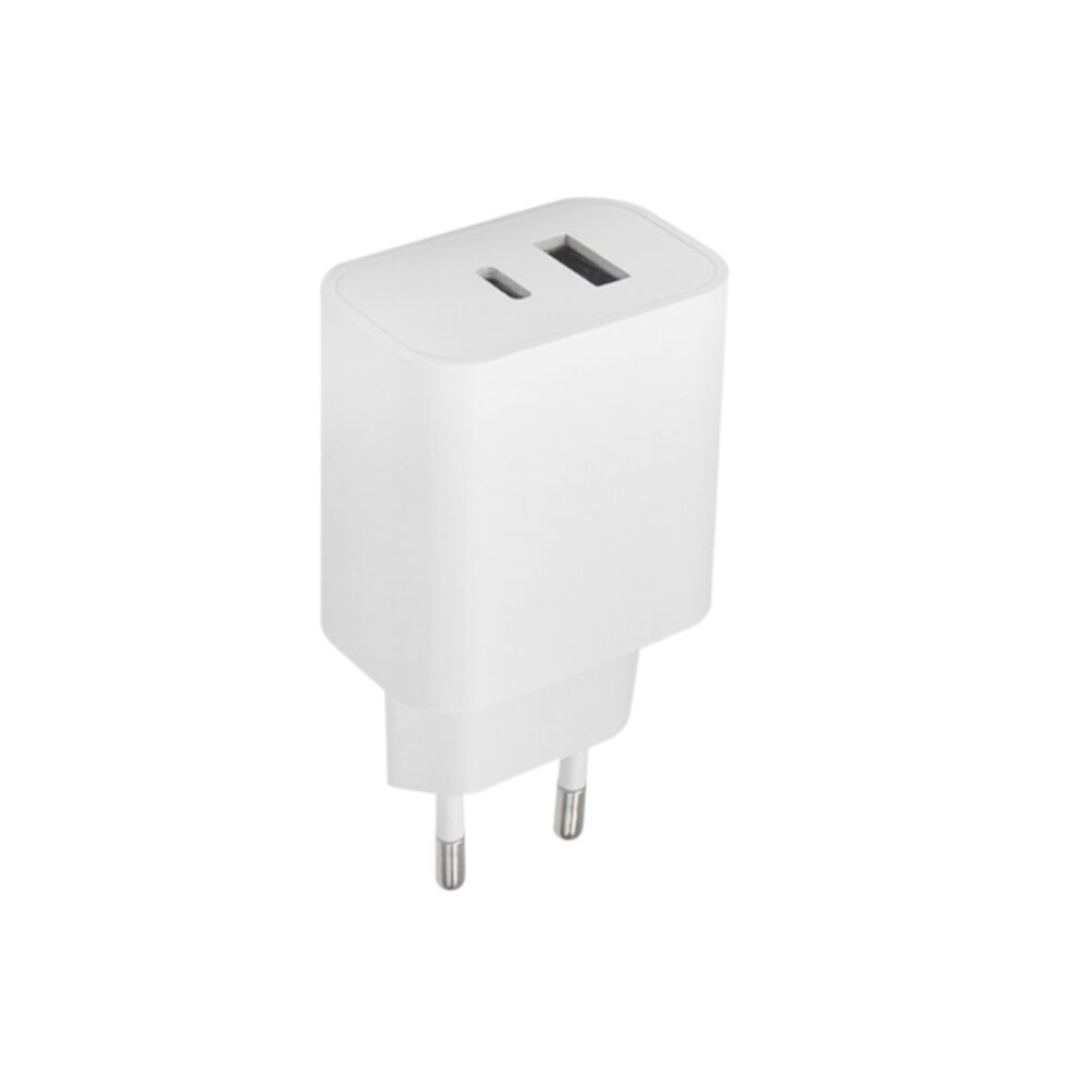 355586_oryg Maxlife MXTC-06 PD QC charger 1x USB-C 1x USB 30W white