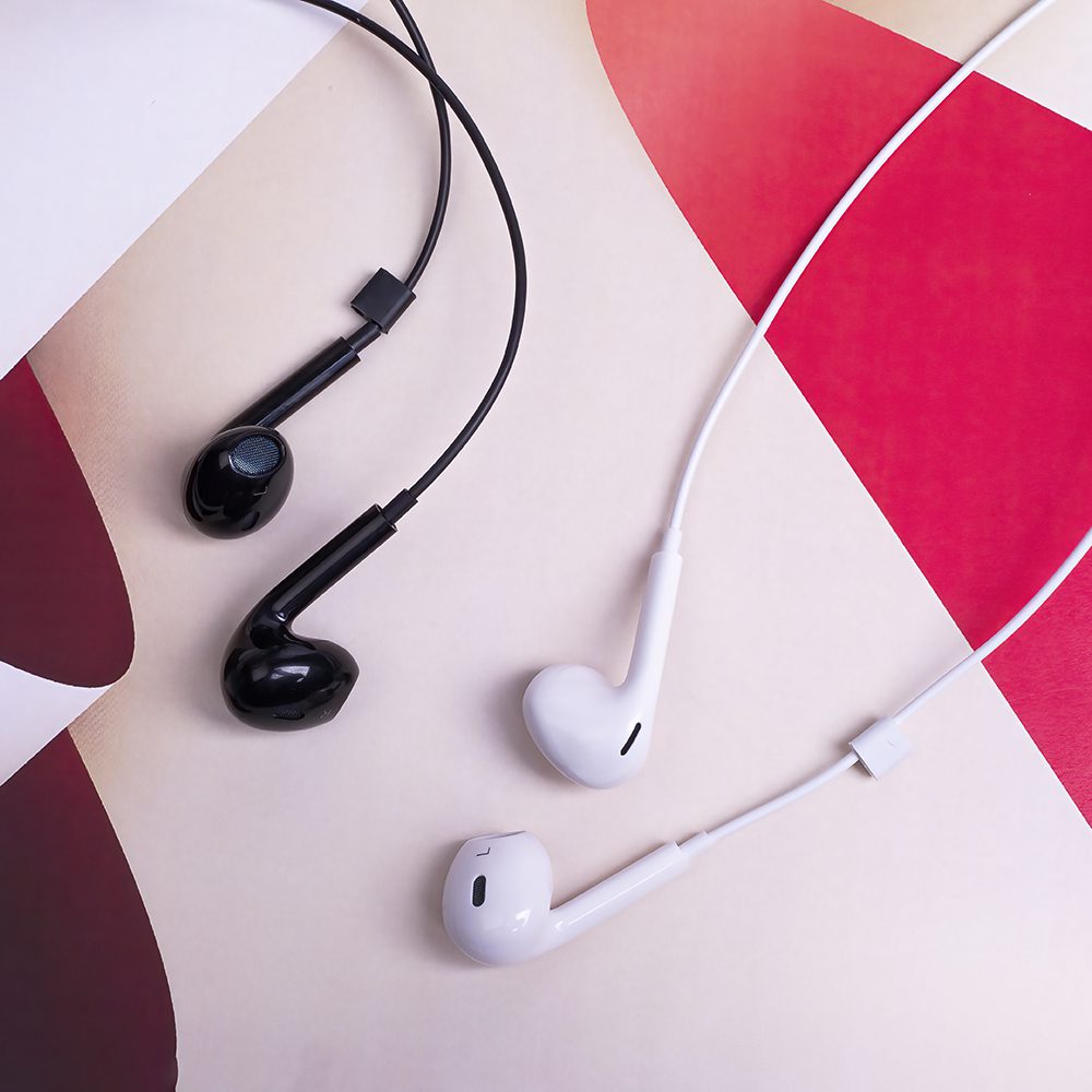 Maxlife wired earphones MXEP-04 USB-C white