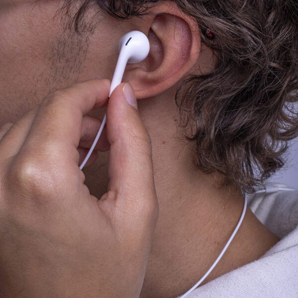 Maxlife wired earphones MXEP-04 USB-C white