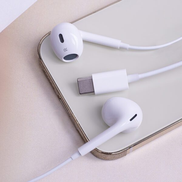 Maxlife wired earphones MXEP-04 USB-C white