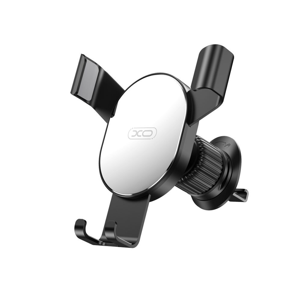 356048_oryg XO car holder 126 silver-black for air outlet