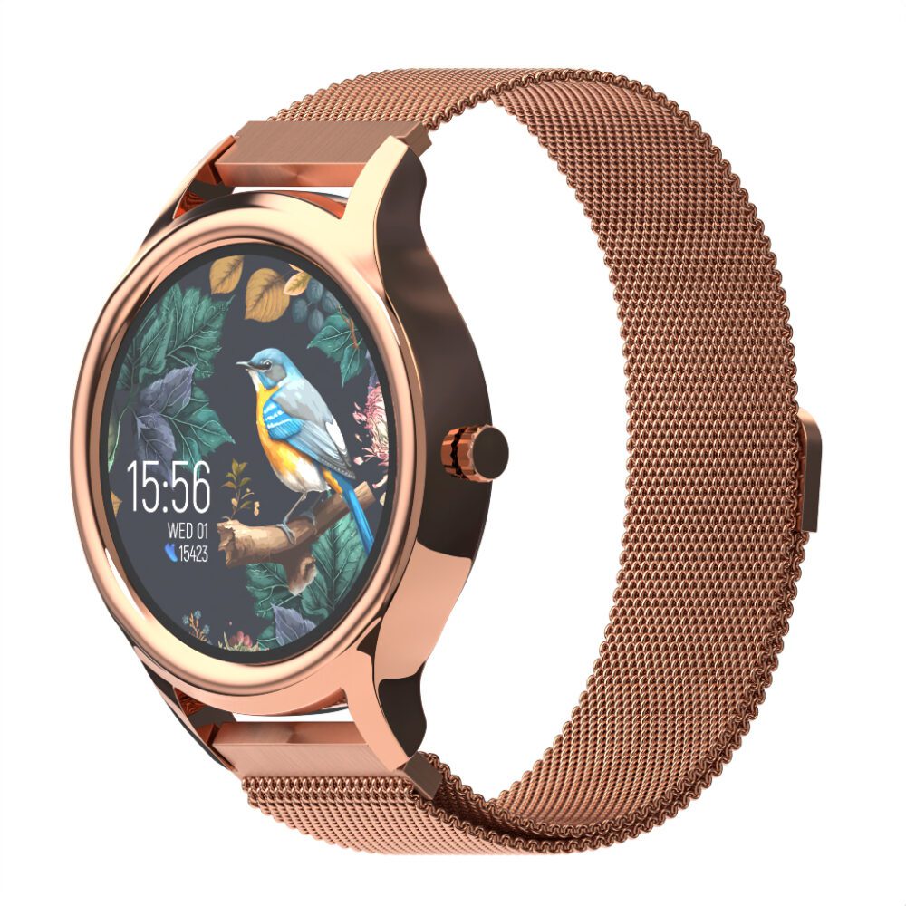 356310_oryg Forever smartwatch ForeVive 3 SB-340 gold