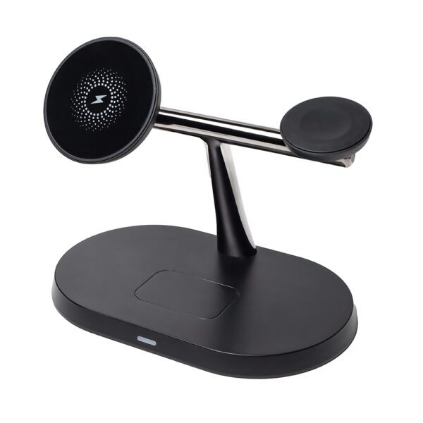 Maxlife MXWC-03 magnetic wireless charger 15W black 3in1