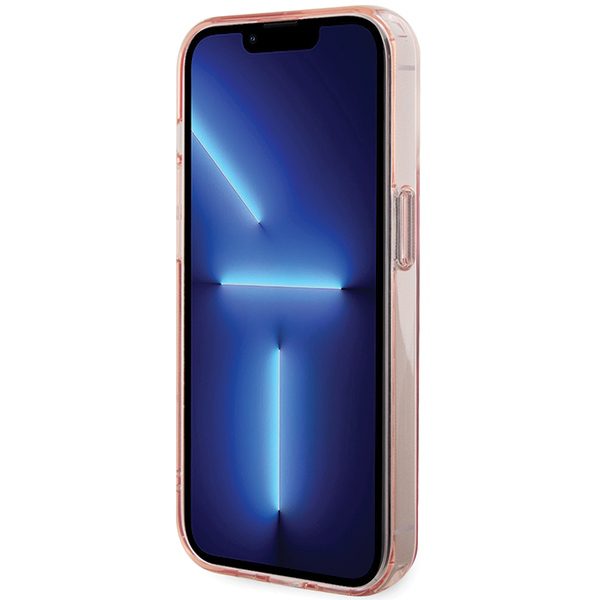 357333_oryg Karl Lagerfeld case for iPhone 15 Pro Max 6,7" KLHMP15XHMRSKCP pink hardcase Ring Stand Karl&Choupettte MagSafe