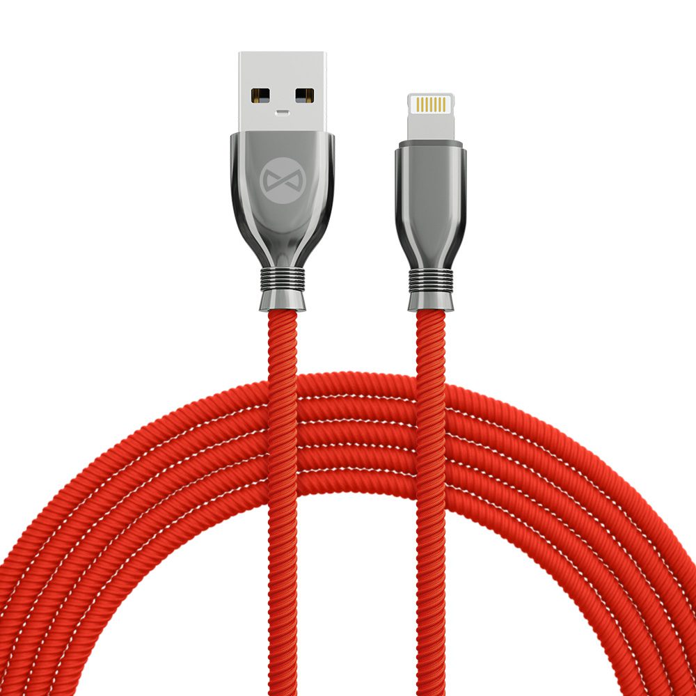 358502_oryg Forever Tornado cable USB - Lightning 1,0 m 3A red