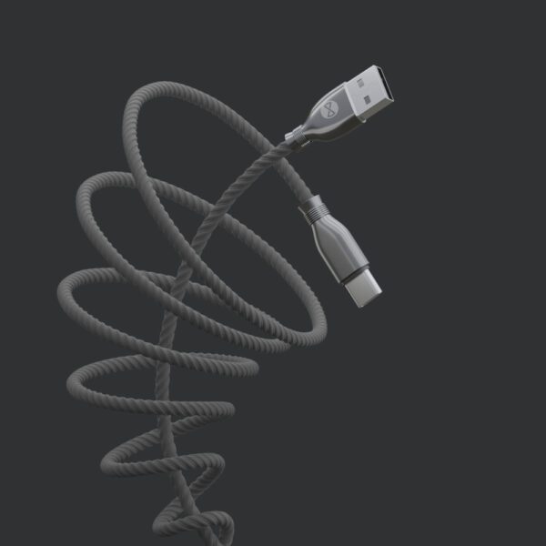 358519_oryg Forever Tornado cable USB - USB-C 1,0 m 3A black
