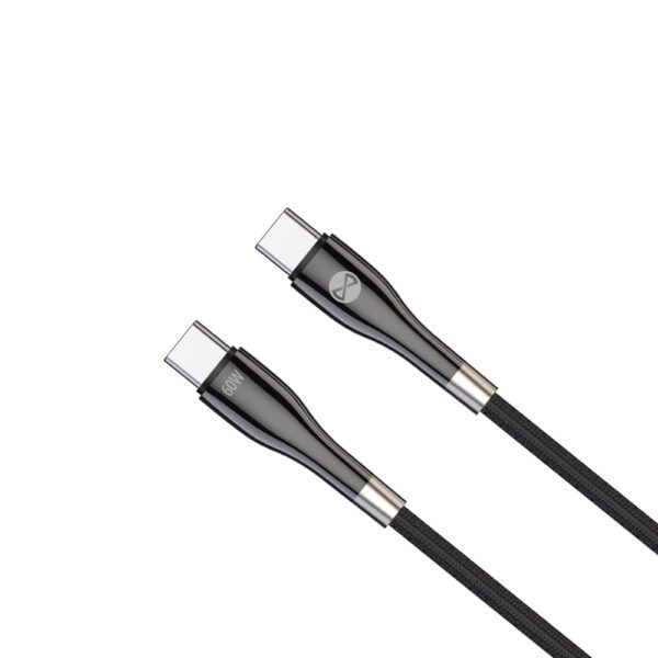 358575_oryg Forever Sleek cable USB-C - USB-C 2,0 m 60W black