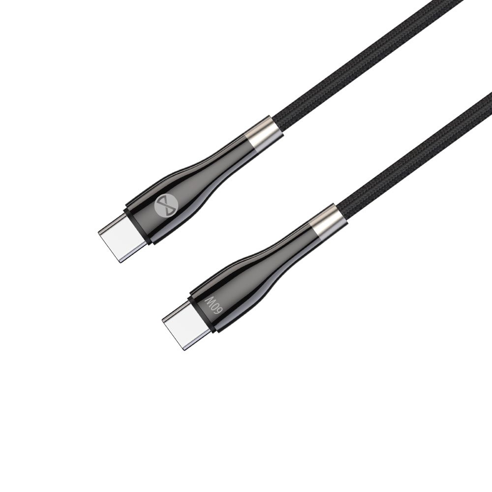 358576_oryg Forever Sleek cable USB-C - USB-C 2,0 m 60W black